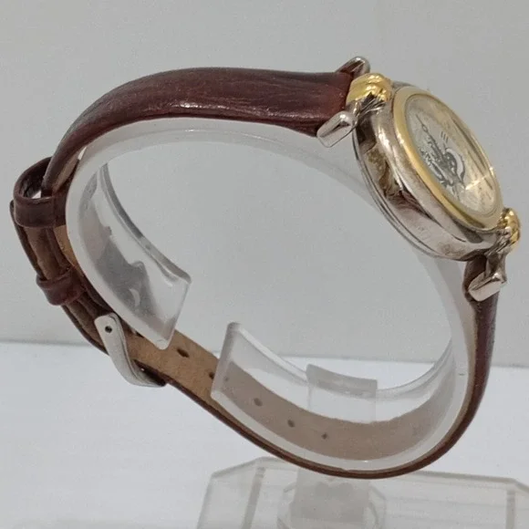 Fossil Warner Bros Pepe Le Pew & Penelope Pussycat Watch Leather New Batter rare - Picture 7 of 14